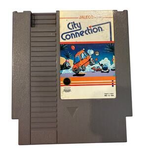 City Connection (Nintendo Entertainment System, 1988) NES Cartridge Tested